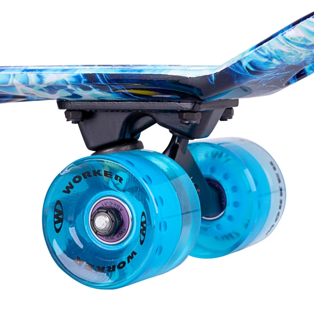 Penny Board WORKER Colory 22" - Acid Rainbow (regebogen)