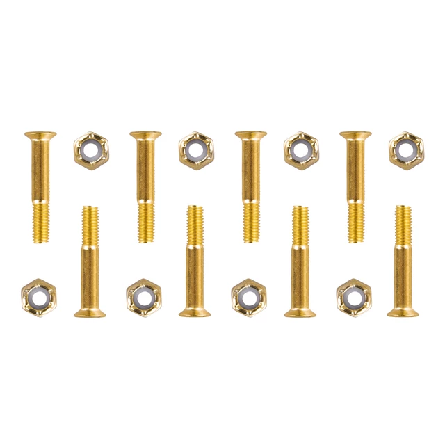 Mounting Screws 5x28mm - Gold - Gold