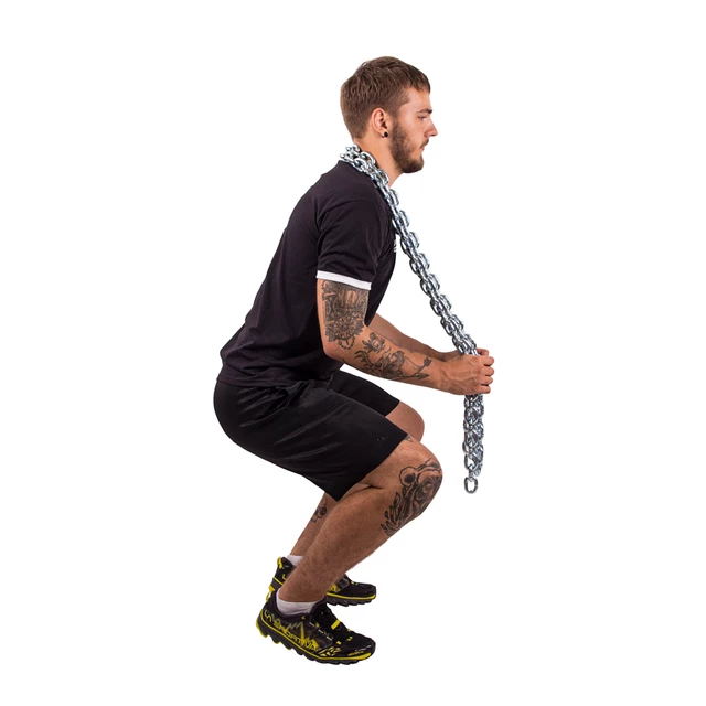 Weight Lifting Chains with Barbell inSPORTline Chainbos Set 2x30kg