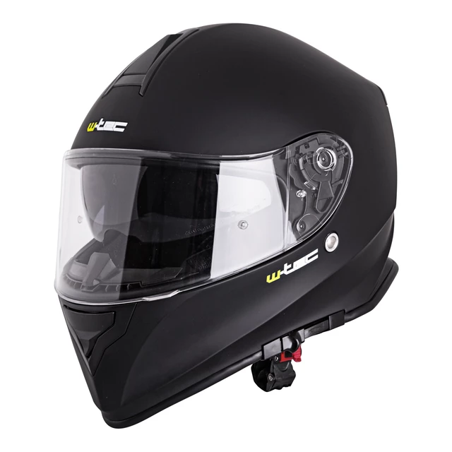 Kask zamknięty motocyklowy z blendą W-TEC V127 - Czarno-graficzne - Matt.czarny