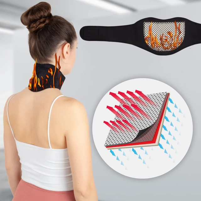 Self-Heating Neck Support Brace inSPORTline Leneck