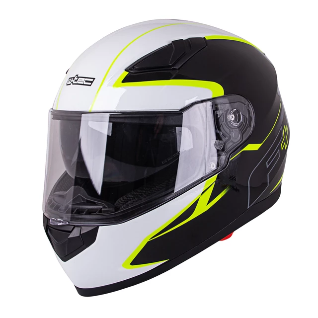 Moto přilba W-TEC FS-816 Black-Fluo Yellow - M (57-58)