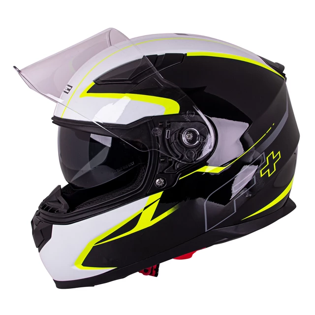 W-TEC FS-816 Black-Fluo Yellow Motorradhelm