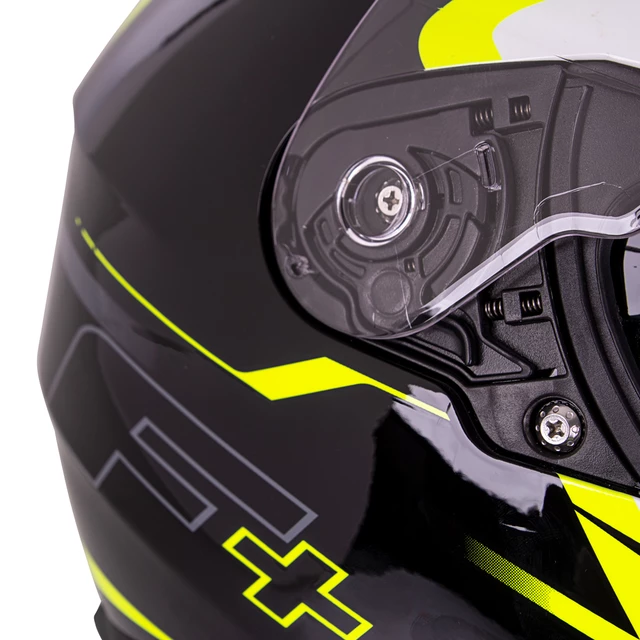 Moto prilba W-TEC FS-816 Black-Fluo Yellow - XS (53-54)