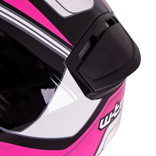 Motorcycle Helmet W-TEC FS-816 Black Fuchsia