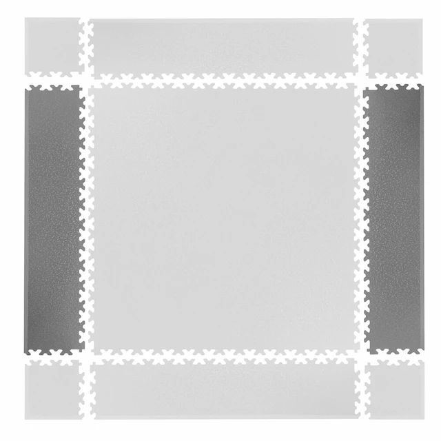 Ramp Pieces for Puzzle Mat inSPORTline Simple Gray – 2 Pcs.