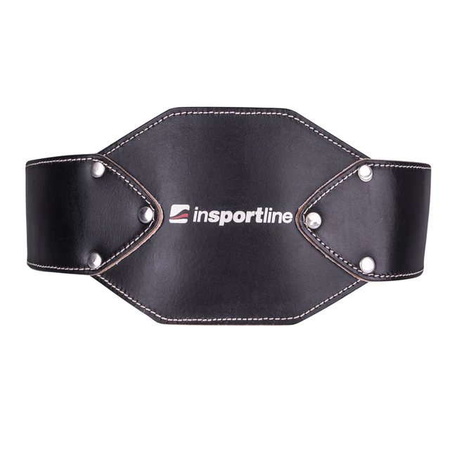 inSPORTline Haltero Fitness Lederband - schwarz