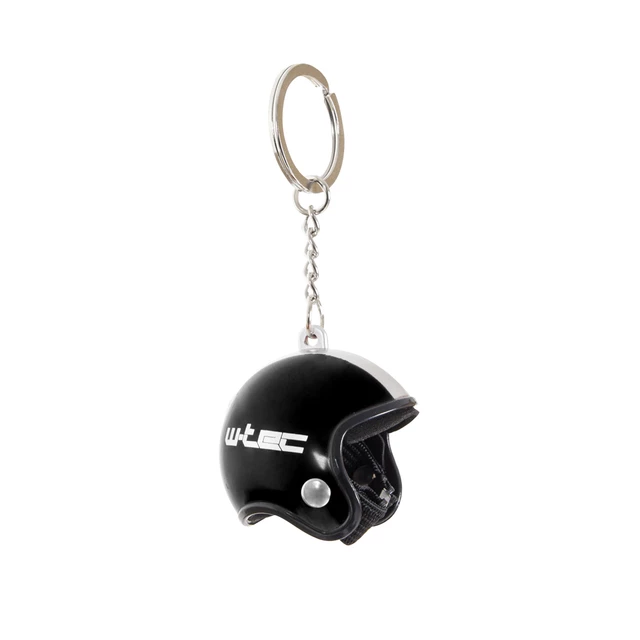Helmet-Shaped Keychain W-TEC Clauer - Green - Black