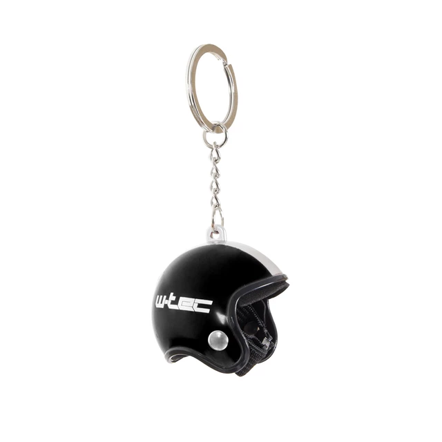 Helmet-Shaped Keychain W-TEC Clauer - Black