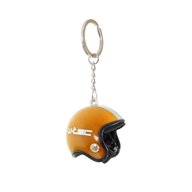 Helmet-Shaped Keychain W-TEC Clauer - Orange - Orange