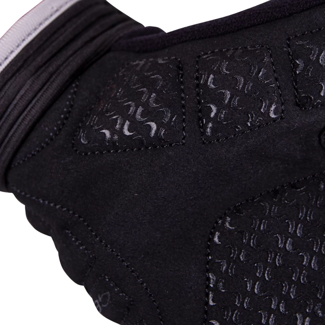 Kolesarske rokavice W-TEC Kauzality - črna-siva