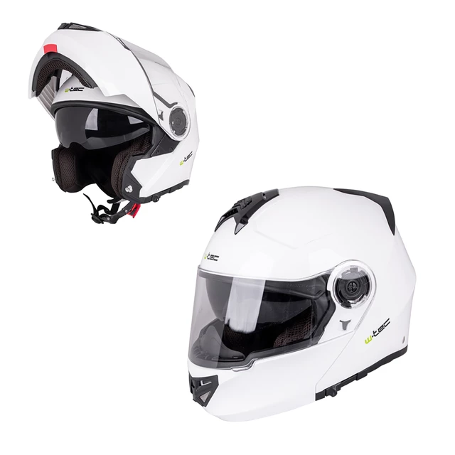 Motoros bukósisak W-TEC V270 - fehér