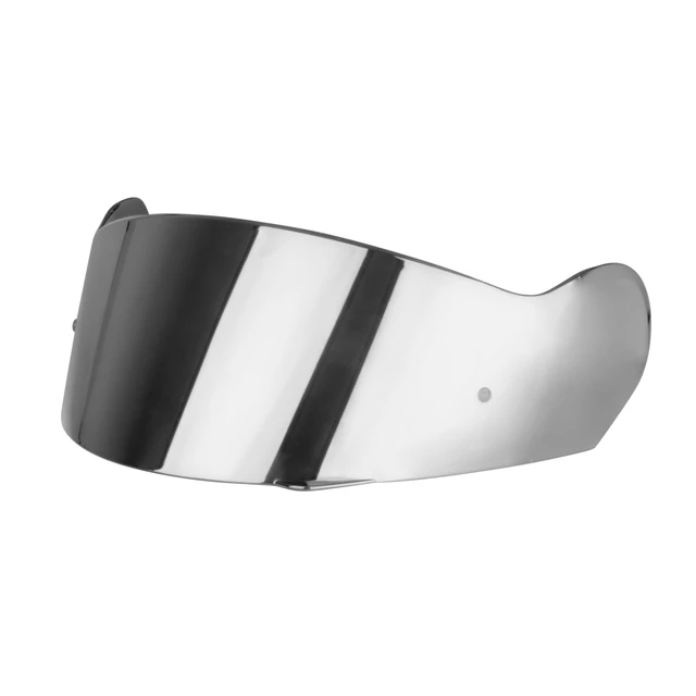 Pinlock 70 Ready Replacement Visor for W-TEC YM-831 & Yorkroad Helmets - Rainbow - Silver Mirror Tint