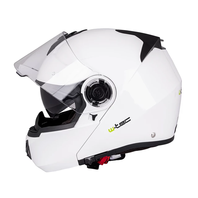 Flip-Up Motorcycle Helmet W-TEC Vexamo V270 PP - Black-Green