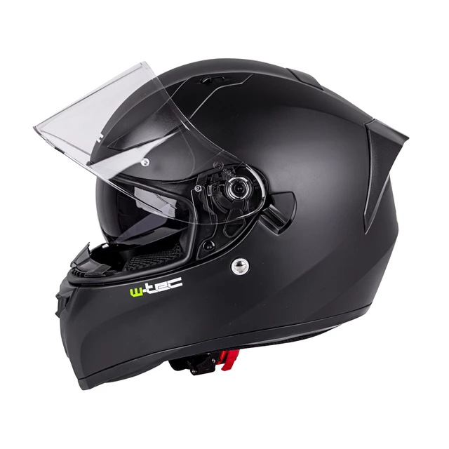 Integral Motorcycle Helmet W-TEC Vintegra Solid - Matte Black