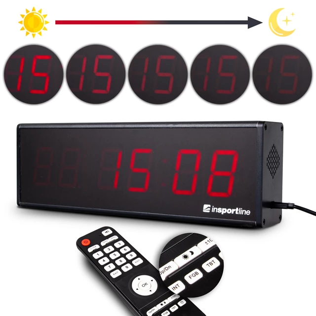 Vadbena ura Gym Timer inSPORTline CF20