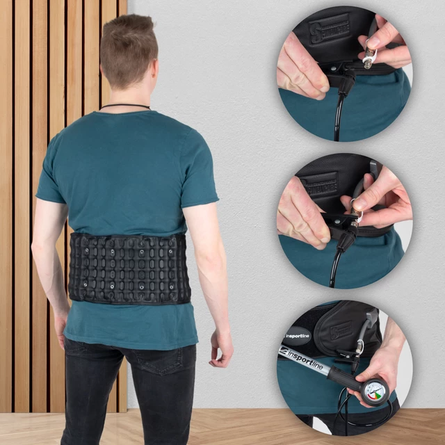 Fixation Lumbar Support Belt inSPORTline Lombes - M