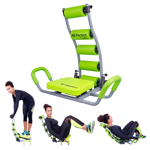 Ab Trainer inSPORTline AB Perfect Twist - Green