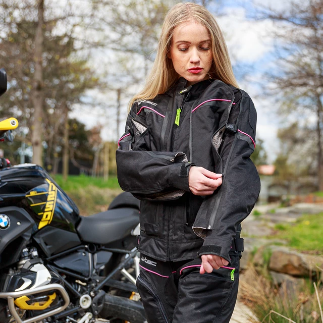 Dámska moto bunda W-TEC Progair Lady