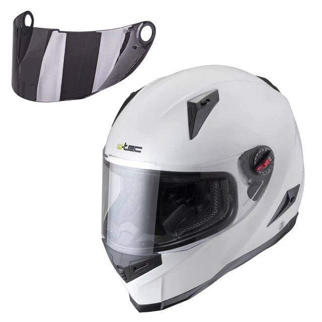 W-TEC NK-863 Integralhelm - weiß