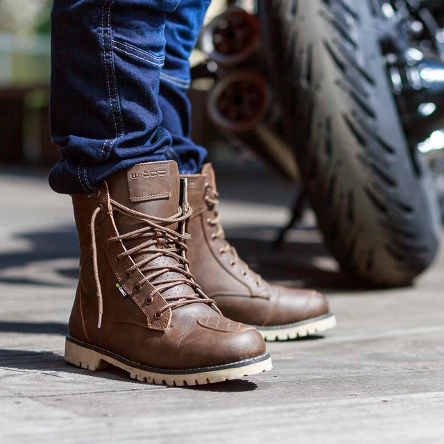 Motorcycle Boots W-TEC Artway - Brown