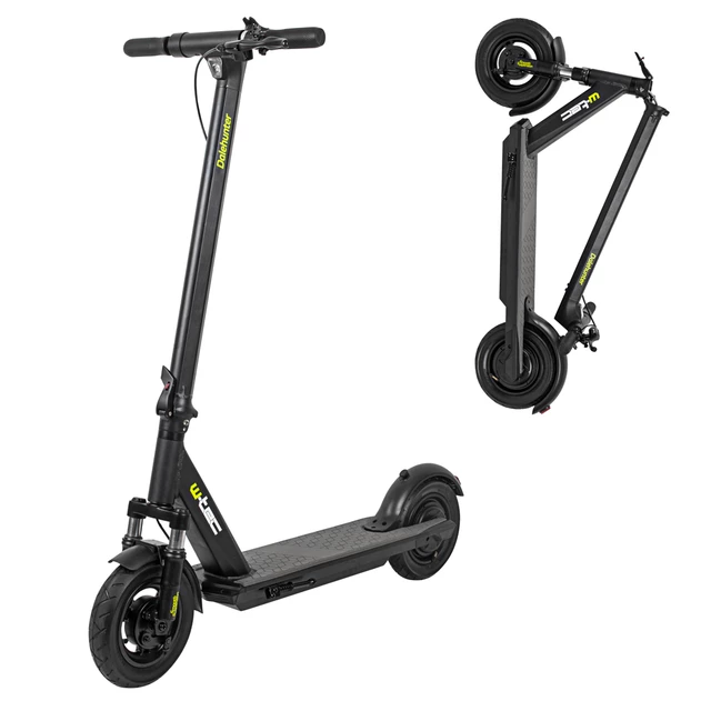 Składana hulajnoga elektryczna W-TEC Dalehunter 10" - Czarny - Czarny
