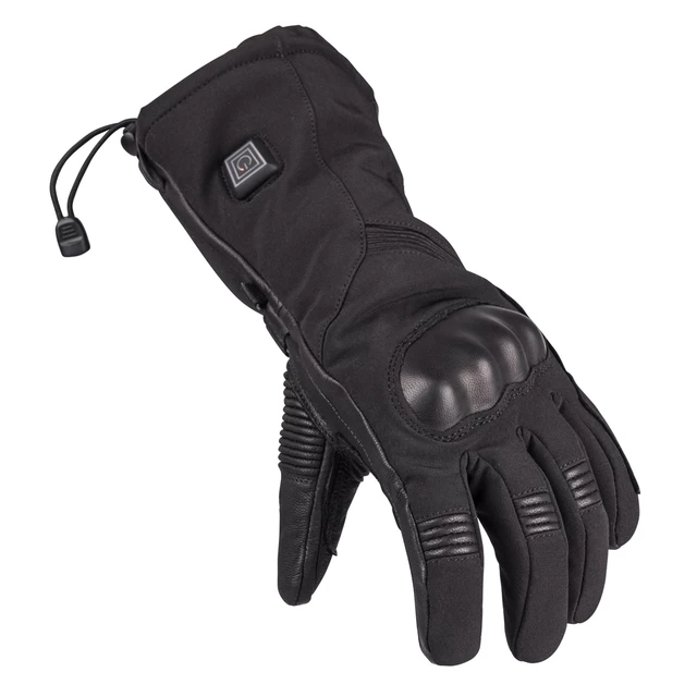 Heated Ski/Motorcycle Gloves Glovii GS7 - Black - Black