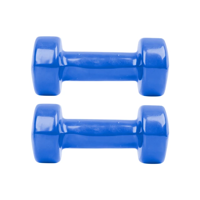 Vinyl Dumbbell Set inSPORTline Smoothbell 2 x 2 kg