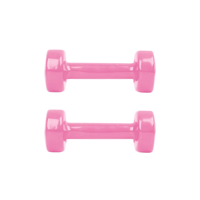 Vinyl Dumbbell Set inSPORTline Smoothbell 2 x 0.5 kg