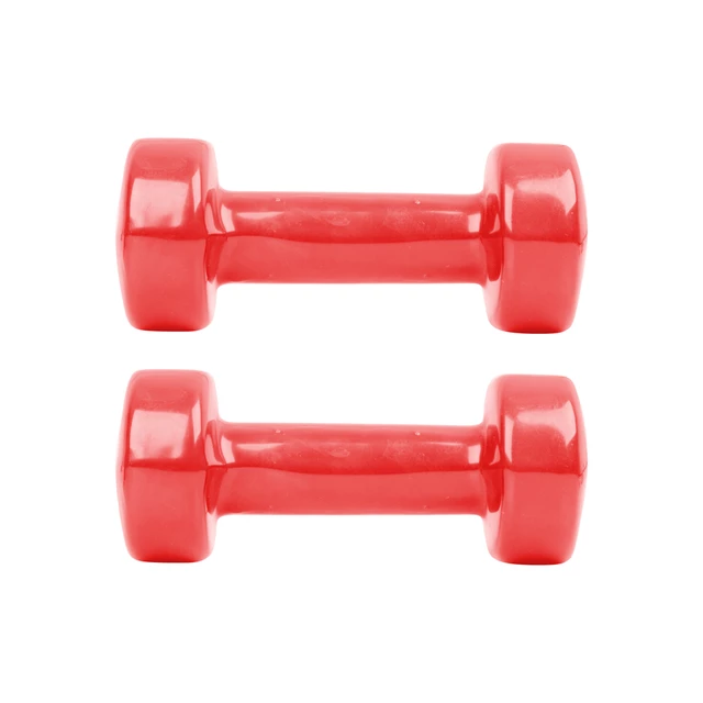 Vinyl Dumbbell Set inSPORTline Smoothbell 2 x 1.5 kg