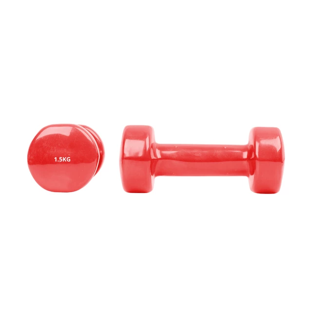 Vinyl Dumbbell Set inSPORTline Smoothbell 2 x 1.5 kg