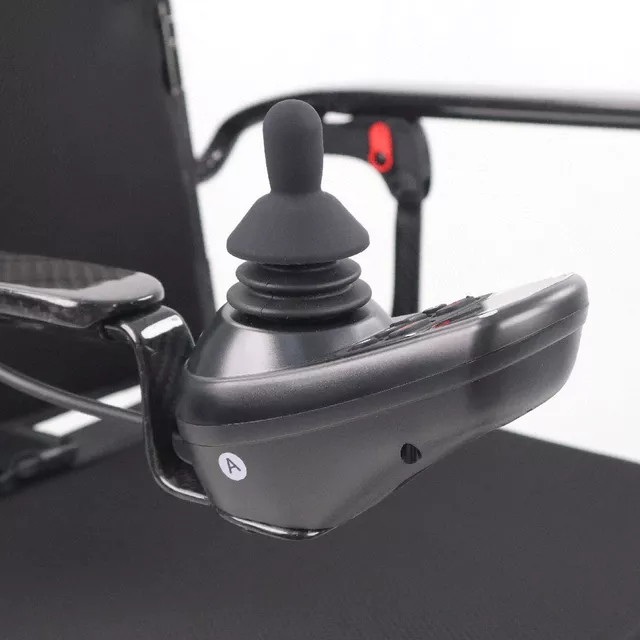 Elektrický karbonový invalidní vozík inSPORTline Feally