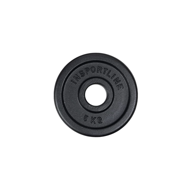 Liatinové olympijské kotúče inSPORTline Castblack OL 50 mm 2-20 kg