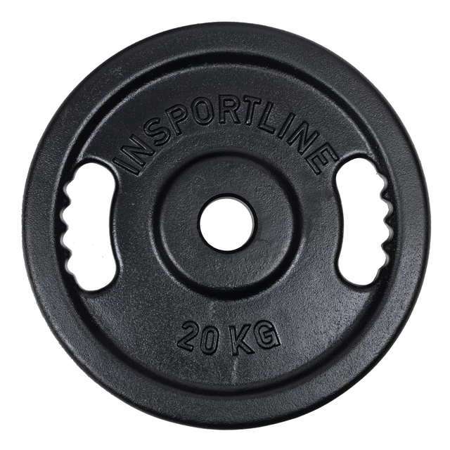 Cast Iron Olympic Weight Plate Set inSPORTline Castblack 2 – 20 kg