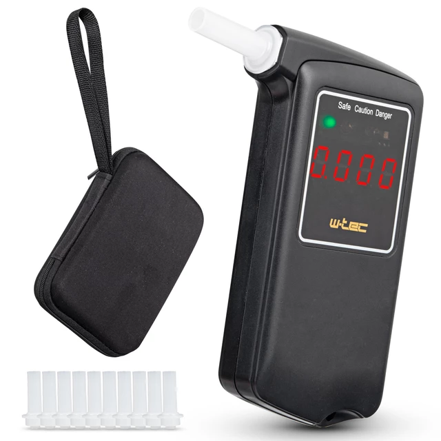 Breathalyzer W-TEC Sekter - Black