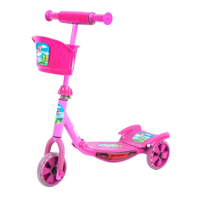 WORKER Tri 100 scooter - Blue - Pink