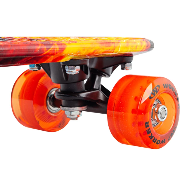 Deskorolka dla dzieci penny board typu fiszka marki WORKER Colorico 17"