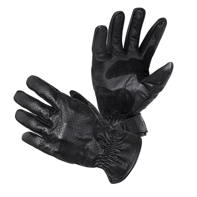 Motorcycle Gloves W-TEC Denver - Black - Black