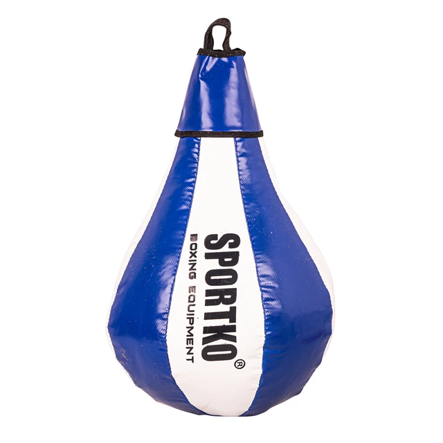 Boxovacie vrece SportKO GP1 24x40cm / 5kg - bielo-modrá