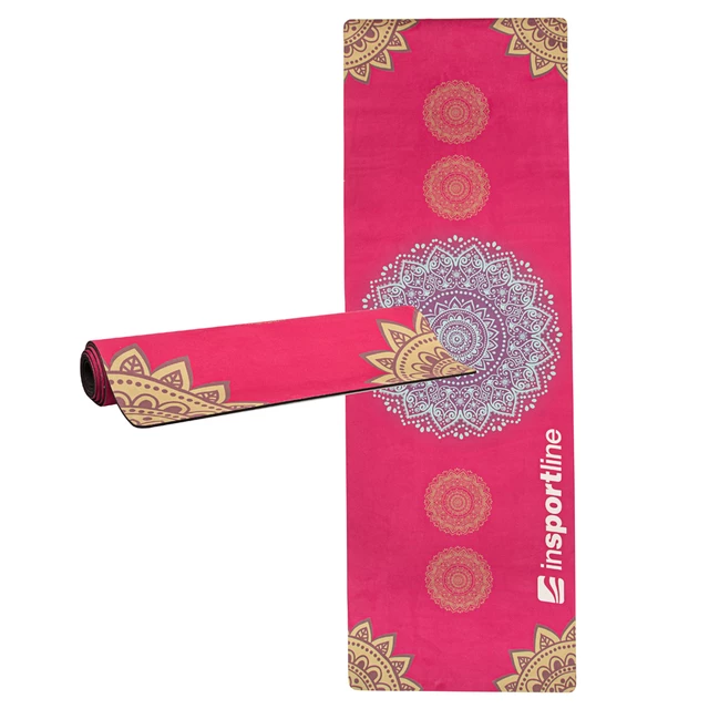 Yoga Mat inSPORTline Sunshine - Red - Red