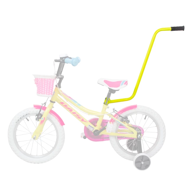 Children’s Bike Tow Bar inSPORTline Pushino - Black - Green