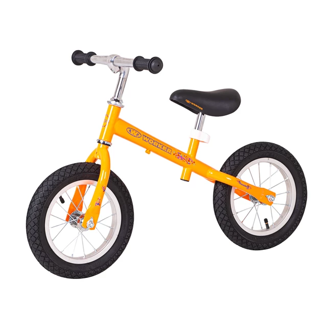 Dziecięcy rowerek biegowy WORKER Plucandro model 2019 - Pomarańczowy