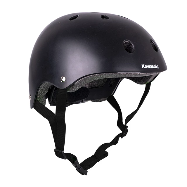 Kask na roli, rower, hulajnogę freestyle Kawasaki Kalmiro - czarny - Czarny - Czarny