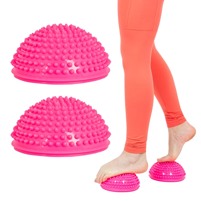 Balance and Foot Massage Pad inSPORTline Uossia - Pink - Pink