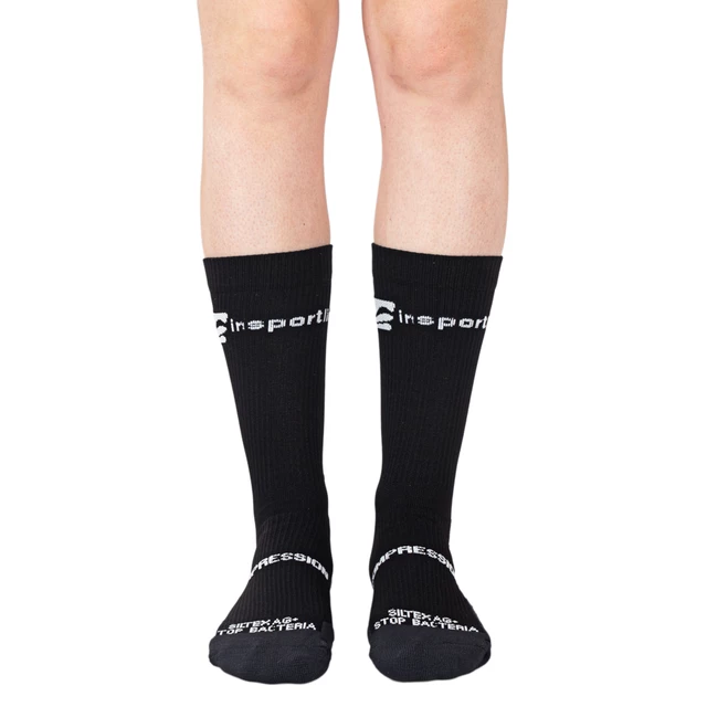Kompresné klasické ponožky inSPORTline Compagio AG+