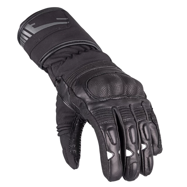 Motorcycle Gloves W-TEC Eicman - Black - Black
