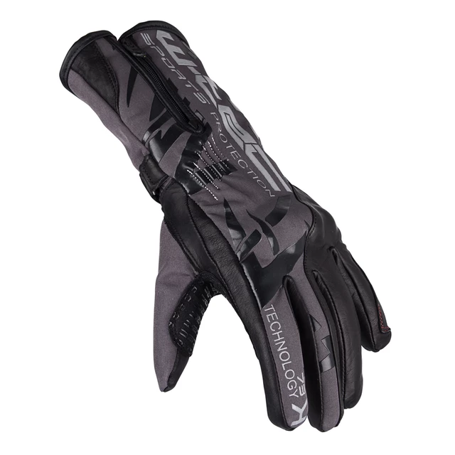 W-TEC Kaltman HLG-751 Motorradhandschuhe - schwarz-grau