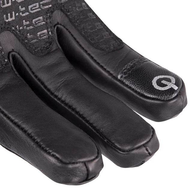 Motorcycle Gloves W-TEC Kaltman - Black-Grey