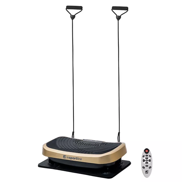 Vibrační plošina inSPORTline Devyn - bílá