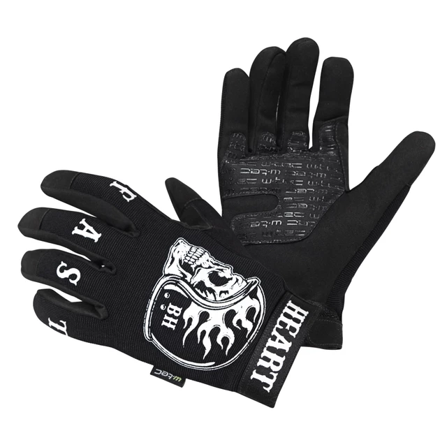 Moto rukavice W-TEC Black Heart Hell Rider - čierna